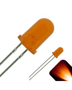 MODELEC 5mm Orange Led, Diffused Body