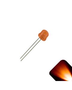 MODELEC 5mm Amber Led, Clear Body