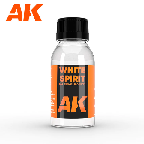 AKI White Spirit Enamel Thinner 100ml Bottle