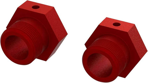 ARRMA ALUMINUM WHEEL HEX 24mm (RED) (2pcs)