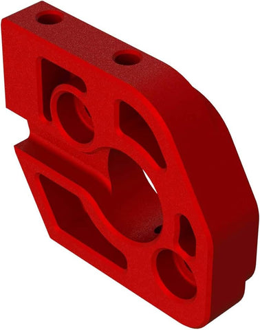ARRMA ALUMINUM MOTOR PLATE (RED)