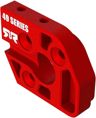 ARRMA ALUMINUM MOTOR PLATE 49 SERIES (RED)