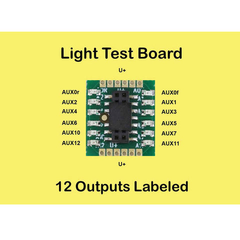 NIXTRAINS LIGHT TEST BOARD