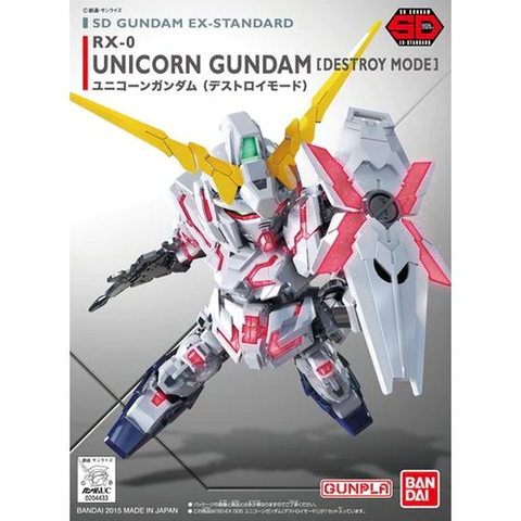 FW SD Gundam NEO RX-0 Unicorn Gundam (Destroy Mode)
