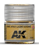 Real Colors: BSC Nº61 Light Stone Acrylic Lacquer Paint 10ml Bottle