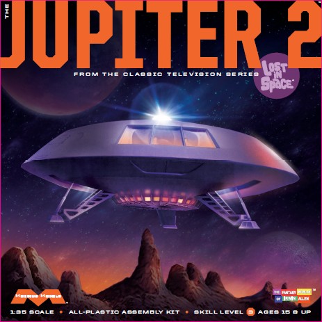 MOEBIUS 1/35  JUPITER  SPACESHIP