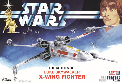 MPC  1/63 Star Wars A New Hope: X-Wing Fighter (Snap)
