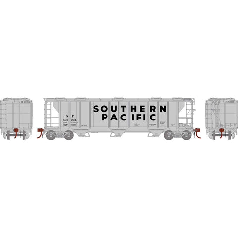 HO PS-2 3- BAY COVERED HOPPER SP #401994