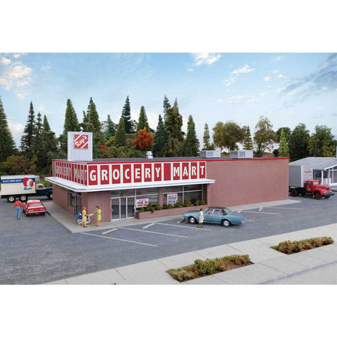 WALTHERS HO Vintage Grocery Store Kit