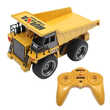 RCPRO 1/18 2.4G 6CH RC Dump Truck Die-Cast
