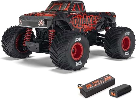 ARRMA 1/16 QUAKE GROM 4X4 RTR Brushed (Red)