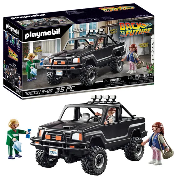 Playmobil 3785 西部開拓時代セット PLAYMOBIL Back to the Future Marty's Pickup Truck – Tammies Hobbies