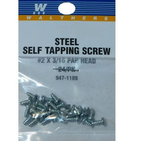 SCREW SELF TAP #2x3/16"