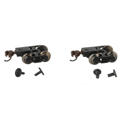 HO FRICTION BEARING FREIGHT TRUCKS (2)