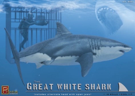 PEGASUS 1/18 The Great White Shark