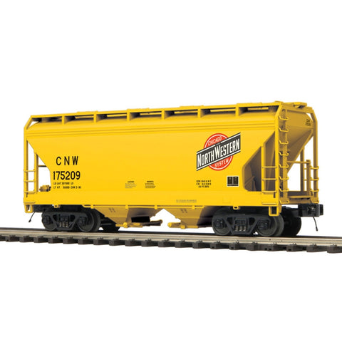 O 2-BAY HOPPER 3-RAIL CNW