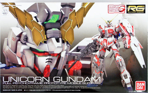 BANDAI 1/144 Gundam RG Unicorn Full Psycho-Frame