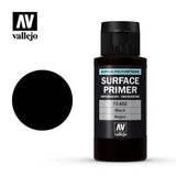 VALLEJO 60ml Bottle Black Surface Primer
