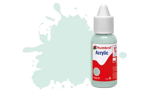 HUMBROL 14ml Acrylic Duck Egg Blue Matt