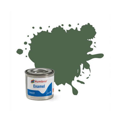 HUMBROL 14ml. Enamel RLM82 Olive Green Matte