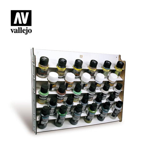 VALLEJO Wall Mounted Module Paint Display for 35ml/60ml (Holds 28 bottles)