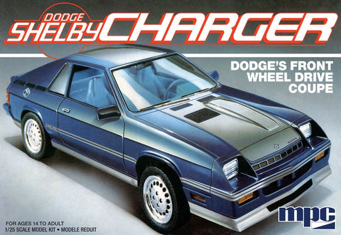 MPC 1/25 1986 Dodge Shelby Charger Coupe