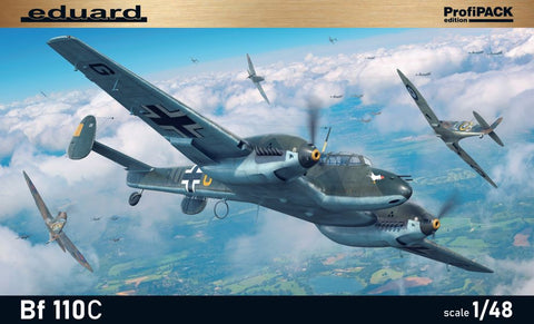 EDUARD 1/48 WWII Bf110C Heavy Fighter