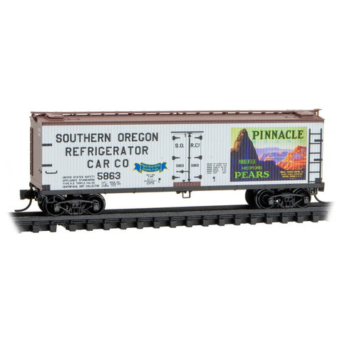 N 40' WOOD REEFER MT&L SORC 5863