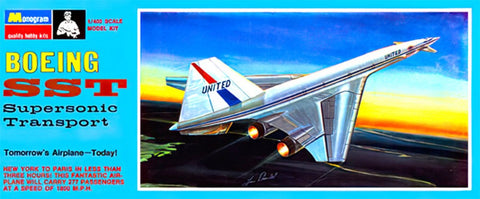 ATLANTIS 1/400 Boeing SST Supersonic Transport Passenger Airliner