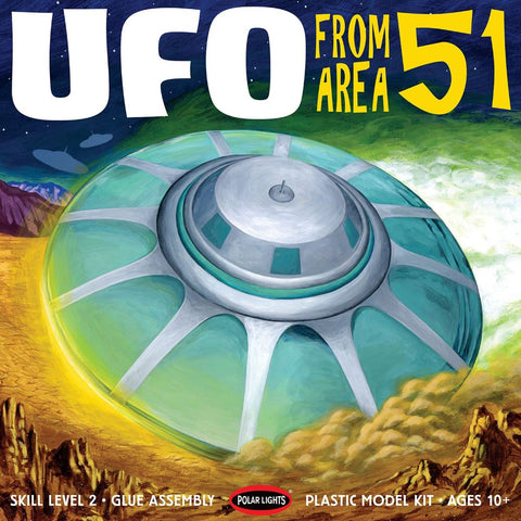 POLAR LIGHTS  1/48 Area 51 UFO