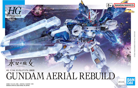BANDAI HG 1/144 Witch From The Mercury XVX-016RN Gundam Aerial Rebuild