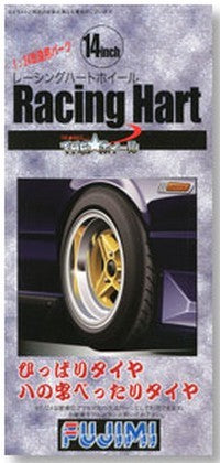 FUJIMI 1/24 Racing Hart 14" Tire & Wheel Set (4)