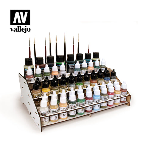 VALLEJO Front Module Paint Display Stand (Holds 60 bottles & brushes)