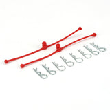 DUBRO BODY KLIP RETAINER RED RED