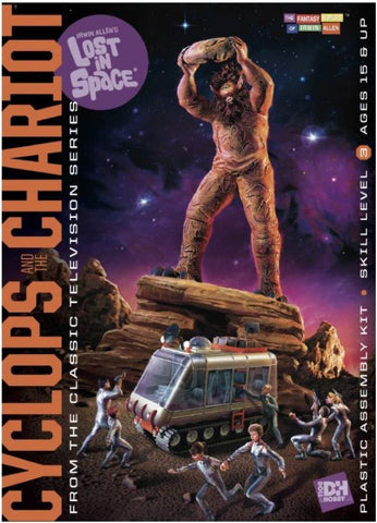DOLL&HOBBY 1/35 Lost in Space: Cyclops & 1/48 Chariot w/7 Figures & Base