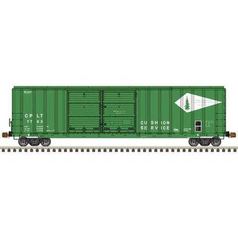 HO 50' FMC DOUBLE DOOR BOXCAR CM&LT #7715