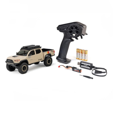 AXIAL SCX30 Toyota Tacoma 4X4 Overland RTR Brushed Rock Crawler (Battery & Charger Included)