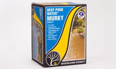 WOODLAND SCENICS Deep Pour Water, Murky