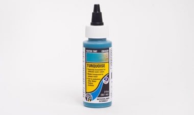 WOODLAND SCENICS Water Tint, Turquoise