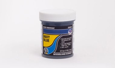 WOODLAND SCENICS Water Undercoat, Navy Blue