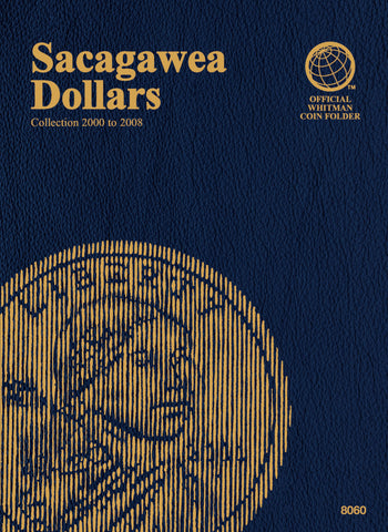 WHITMAN Sacagawea Dollar 2000-2008 Coin Folder