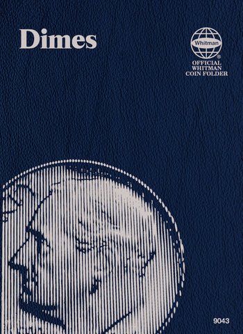WHITMAN Dimes Plain Coin Folder
