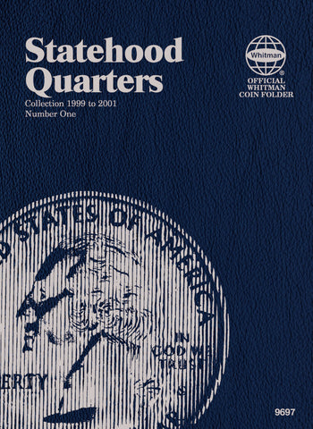 WHITMAN Statehood Quarters 1999-2001 Coin Folder