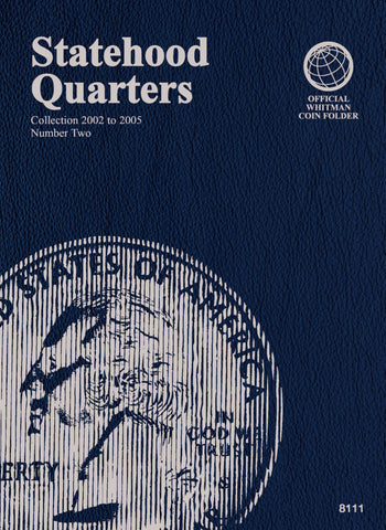 WHITMAN Statehood Quarters Vol.2 2002-2005 Coin Folder