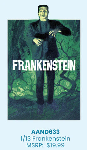 ATLANTIS Monster Scenes™ Frankenstein 1/13 Plastic Model Kit (Limited Edition)