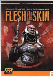 AKI Learning Series 6: Flesh & Skin Techniques for Miniatures Book