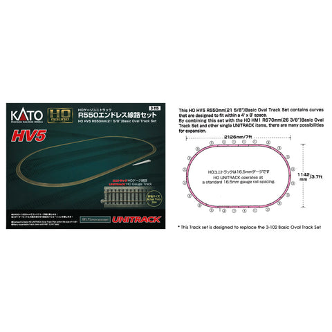 HO HV-5 BASIC OVAL