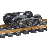 KADEE #515 HO Vulcan Double Truss Trucks w/ 33" Ribbed Back Wheels - Metal Fully Sprung (2/pk)