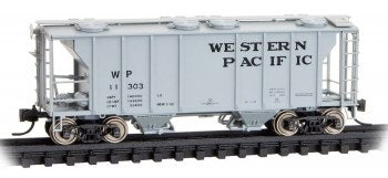 N 2-BAY COVERED HOPPER WP #11303