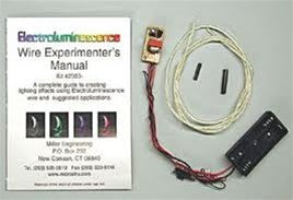 MICRO STRUCTURES Electroluminescent Wire Kit .090" Diameter -- Red